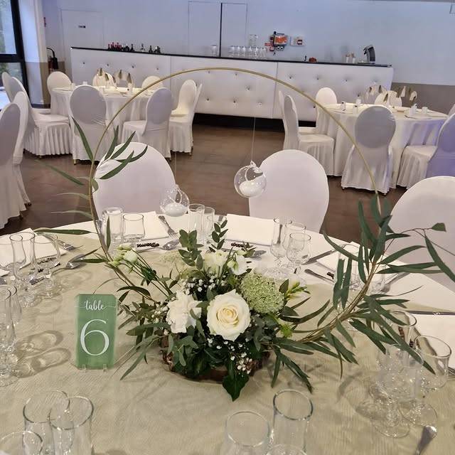 Décoration salle de réception à Lambesc